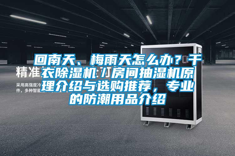 回南天、梅雨天怎么辦？干衣除濕機(jī)／房間抽濕機(jī)原理介紹與選購?fù)扑]，專業(yè)的防潮用品介紹