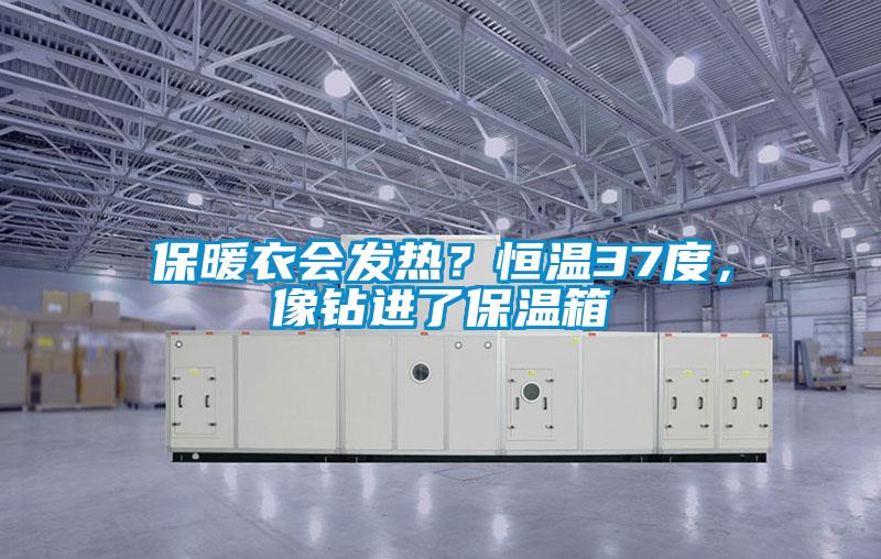 保暖衣會發(fā)熱？恒溫37度，像鉆進了保溫箱