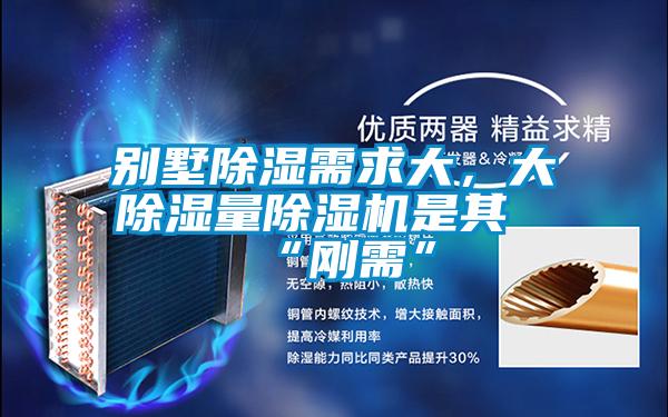 別墅除濕需求大，大除濕量除濕機(jī)是其“剛需”