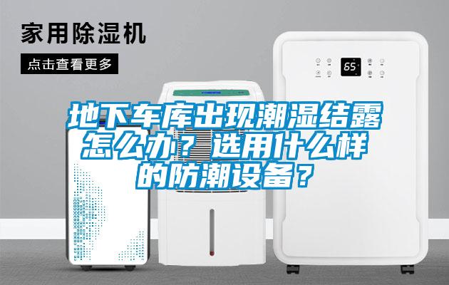 地下車庫出現(xiàn)潮濕結(jié)露怎么辦？選用什么樣的防潮設(shè)備？