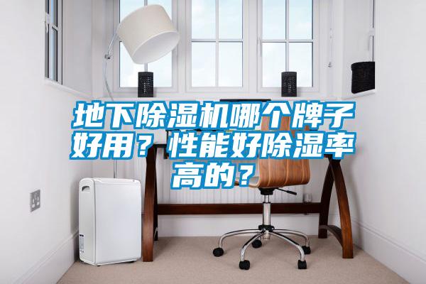 地下除濕機哪個牌子好用？性能好除濕率高的？