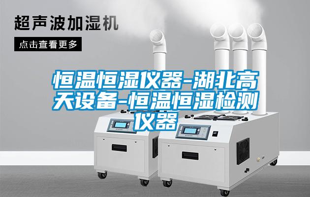 恒溫恒濕儀器-湖北高天設(shè)備-恒溫恒濕檢測(cè)儀器