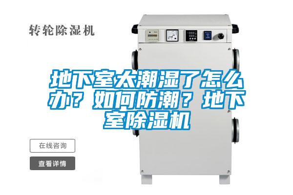 地下室太潮濕了怎么辦？如何防潮？地下室除濕機(jī)