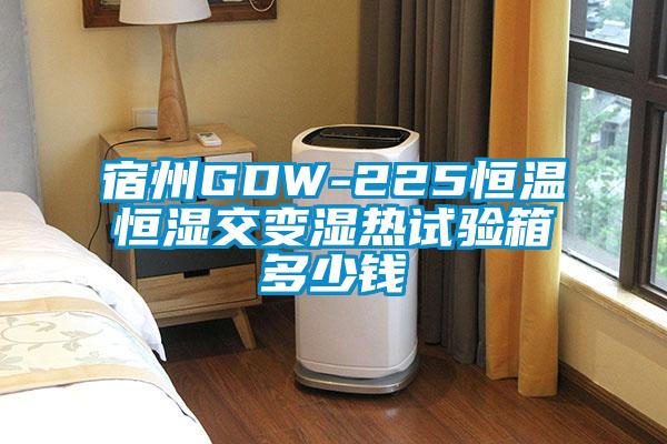 宿州GDW-225恒溫恒濕交變濕熱試驗(yàn)箱多少錢(qián)