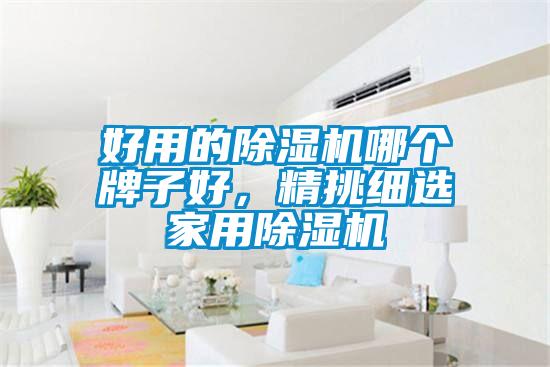 好用的除濕機(jī)哪個(gè)牌子好，精挑細(xì)選家用除濕機(jī)