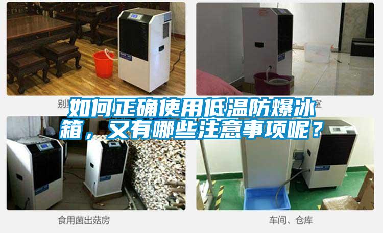 如何正確使用低溫防爆冰箱，又有哪些注意事項(xiàng)呢？