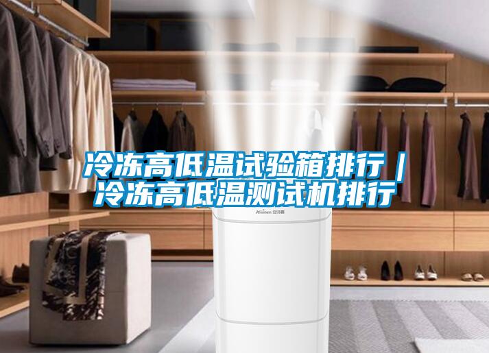 冷凍高低溫試驗箱排行｜冷凍高低溫測試機(jī)排行