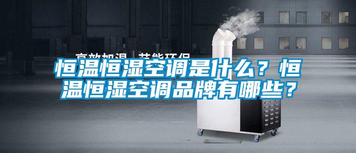 恒溫恒濕空調(diào)是什么？恒溫恒濕空調(diào)品牌有哪些？