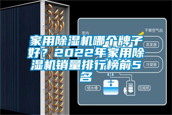 家用除濕機哪個牌子好？2022年家用除濕機銷量排行榜前5名