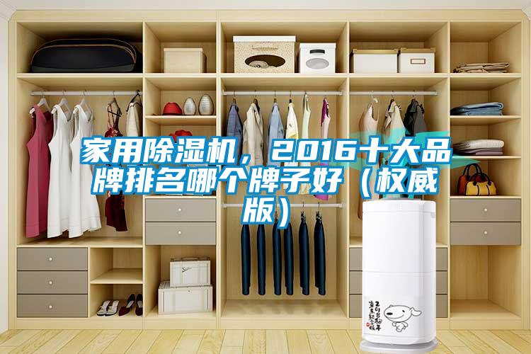 家用除濕機(jī)，2016十大品牌排名哪個(gè)牌子好（權(quán)威版）