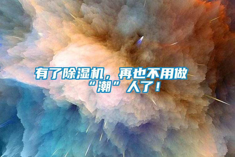 有了除濕機(jī)，再也不用做“潮”人了！