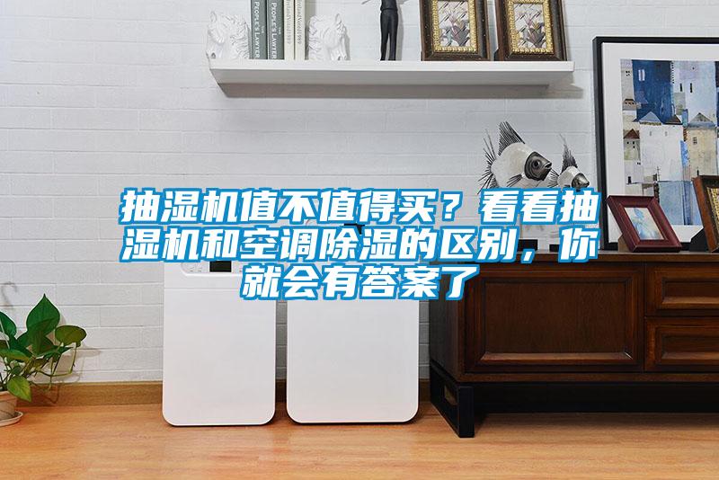 抽濕機值不值得買？看看抽濕機和空調(diào)除濕的區(qū)別，你就會有答案了