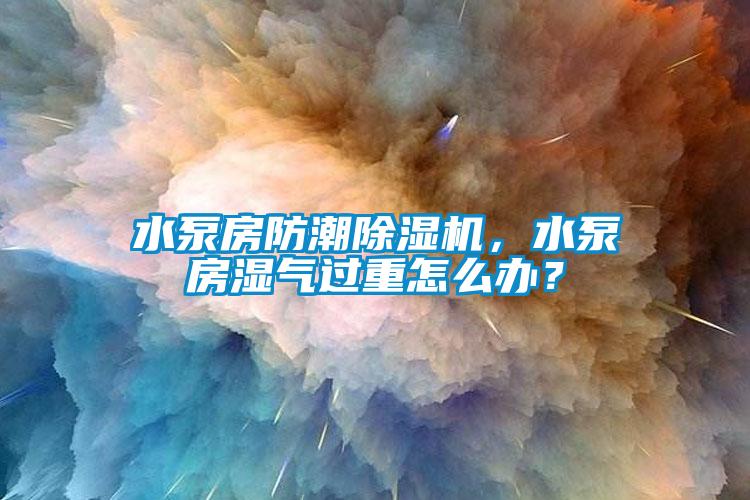 水泵房防潮除濕機(jī)，水泵房濕氣過(guò)重怎么辦？