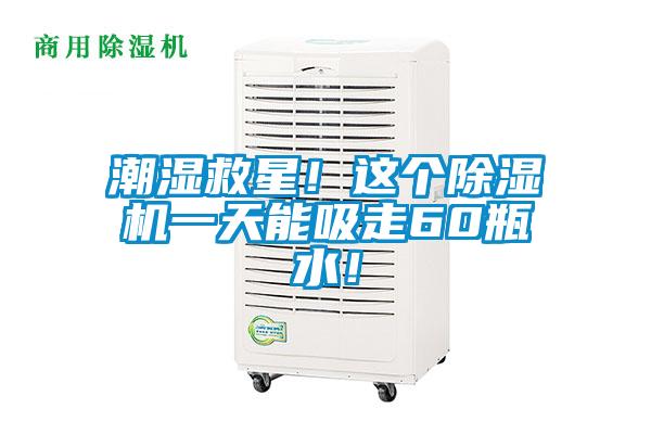 潮濕救星！這個(gè)除濕機(jī)一天能吸走60瓶水！