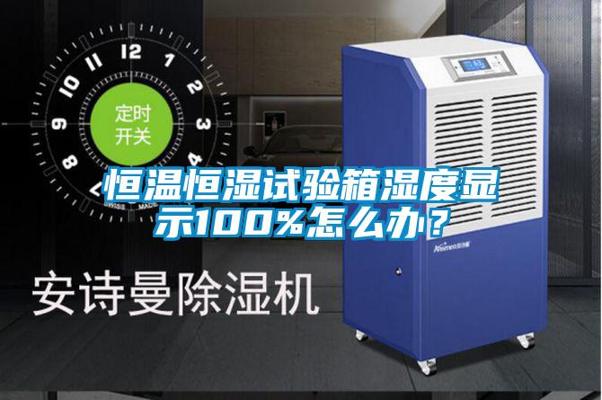 恒溫恒濕試驗箱濕度顯示100%怎么辦？