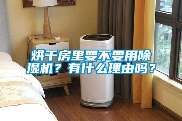 烘干房里要不要用除濕機？有什么理由嗎？