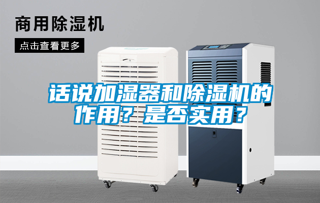 話(huà)說(shuō)加濕器和除濕機(jī)的作用？是否實(shí)用？