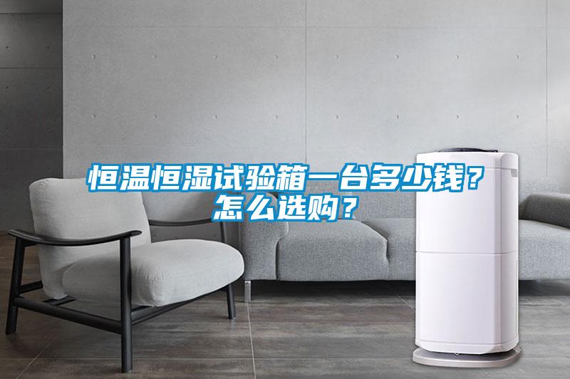 恒溫恒濕試驗(yàn)箱一臺(tái)多少錢(qián)？怎么選購(gòu)？