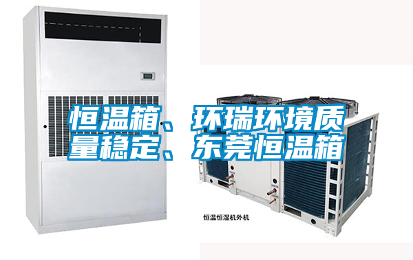 恒溫箱、環(huán)瑞環(huán)境質量穩(wěn)定、東莞恒溫箱