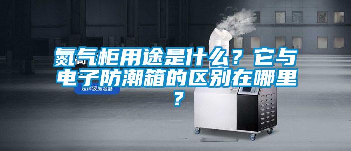 氮?dú)夤裼猛臼鞘裁?？它與電子防潮箱的區(qū)別在哪里？