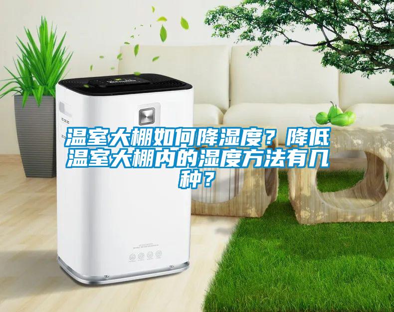 溫室大棚如何降濕度？降低溫室大棚內(nèi)的濕度方法有幾種？