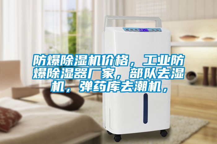 防爆除濕機價格，工業(yè)防爆除濕器廠家，部隊去濕機，彈藥庫去潮機，