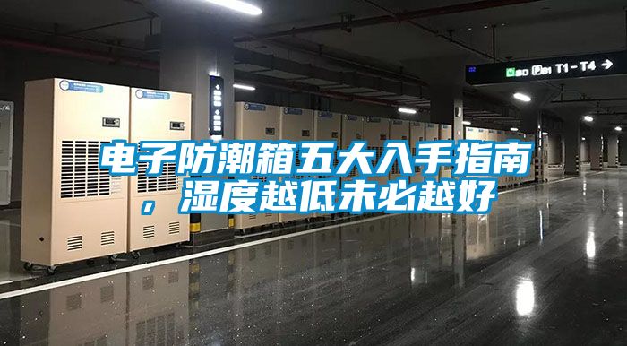 電子防潮箱五大入手指南，濕度越低未必越好