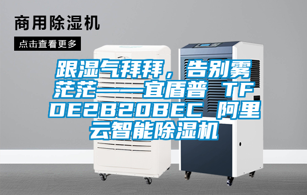 跟濕氣拜拜，告別霧茫?！硕芷?TFDE2B20BEC 阿里云智能除濕機