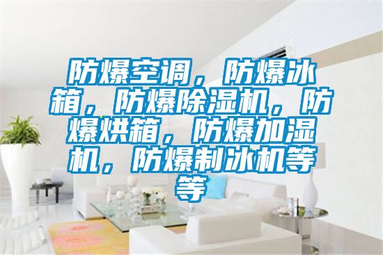 防爆空調(diào)，防爆冰箱，防爆除濕機(jī)，防爆烘箱，防爆加濕機(jī)，防爆制冰機(jī)等等