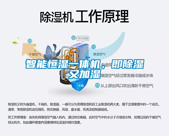 智能恒濕一體機(jī)，即除濕又加濕