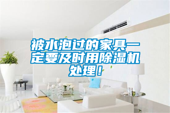 被水泡過(guò)的家具一定要及時(shí)用除濕機(jī)處理！