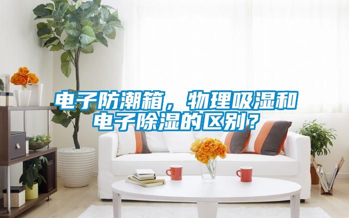 電子防潮箱，物理吸濕和電子除濕的區(qū)別？