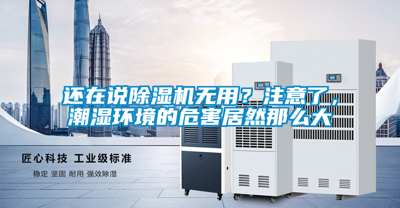 還在說除濕機無用？注意了，潮濕環(huán)境的危害居然那么大