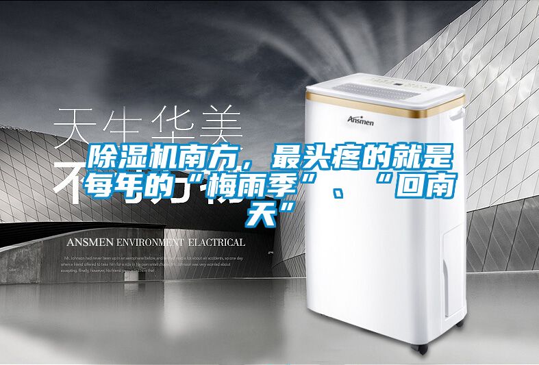 除濕機(jī)南方，最頭疼的就是每年的“梅雨季”、“回南天”
