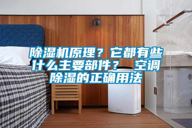 除濕機(jī)原理？它都有些什么主要部件？ 空調(diào)除濕的正確用法