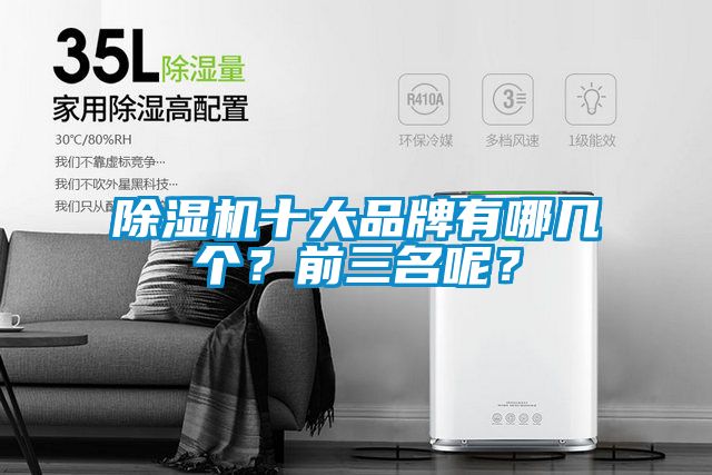 除濕機(jī)十大品牌有哪幾個？前三名呢？