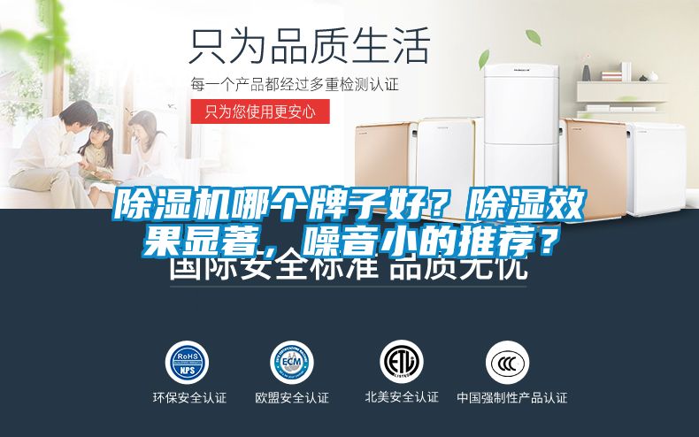 除濕機哪個牌子好？除濕效果顯著，噪音小的推薦？