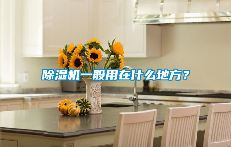 除濕機(jī)一般用在什么地方？