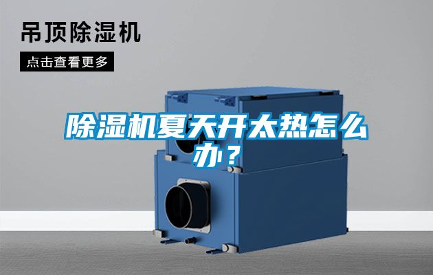 除濕機夏天開太熱怎么辦？