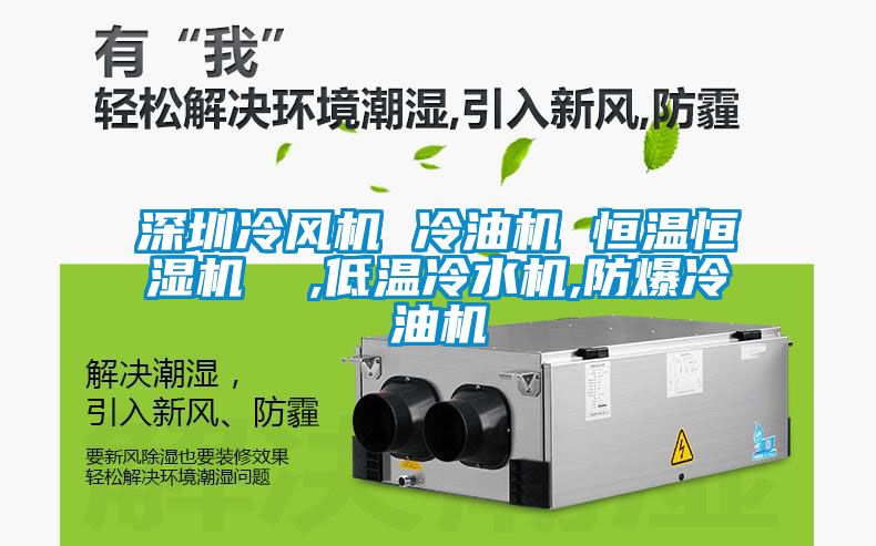深圳冷風(fēng)機(jī) 冷油機(jī) 恒溫恒濕機(jī)  ,低溫冷水機(jī),防爆冷油機(jī)