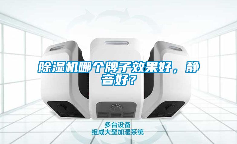 除濕機哪個牌子效果好，靜音好？