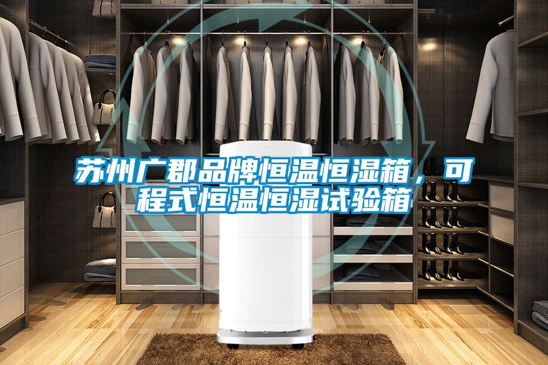 蘇州廣郡品牌恒溫恒濕箱，可程式恒溫恒濕試驗(yàn)箱