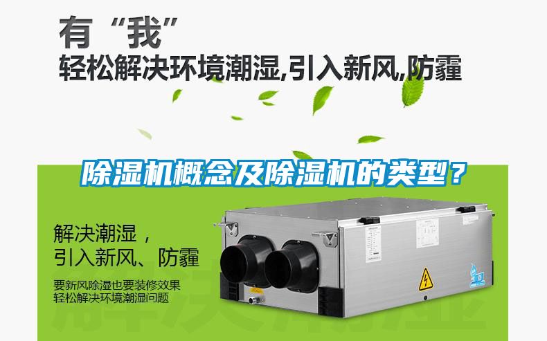 除濕機概念及除濕機的類型？