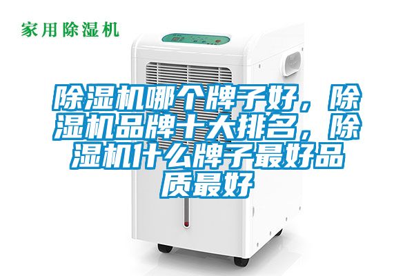除濕機(jī)哪個(gè)牌子好，除濕機(jī)品牌十大排名，除濕機(jī)什么牌子最好品質(zhì)最好