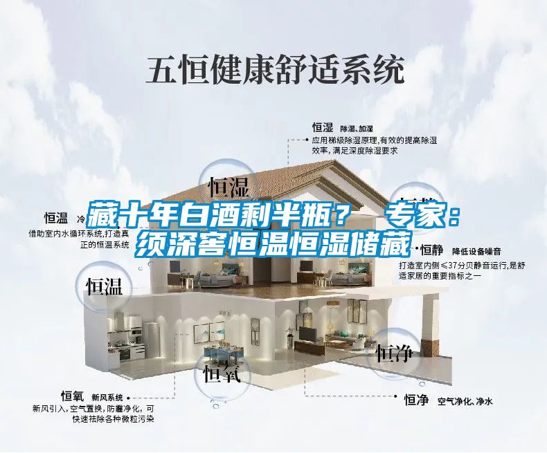 藏十年白酒剩半瓶？ 專家：須深窖恒溫恒濕儲藏