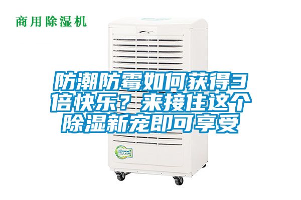 防潮防霉如何獲得3倍快樂(lè)？來(lái)接住這個(gè)除濕新寵即可享受