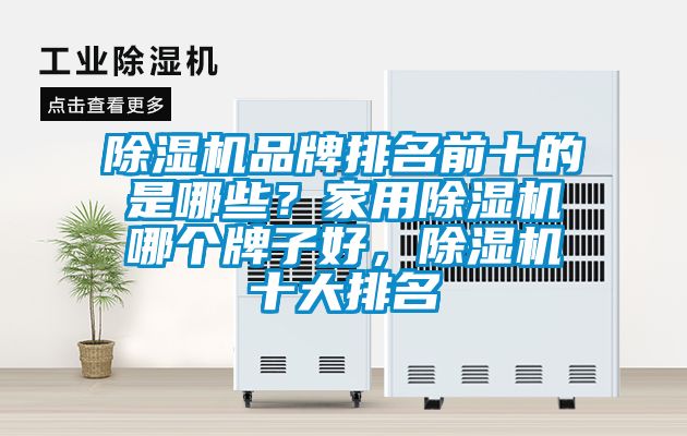 除濕機品牌排名前十的是哪些？家用除濕機哪個牌子好，除濕機十大排名