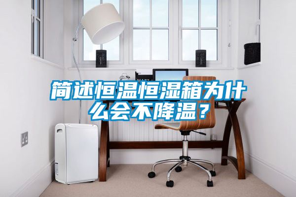 簡述恒溫恒濕箱為什么會不降溫？