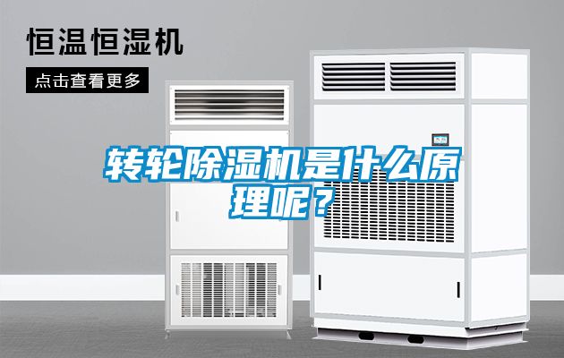 轉輪除濕機是什么原理呢？