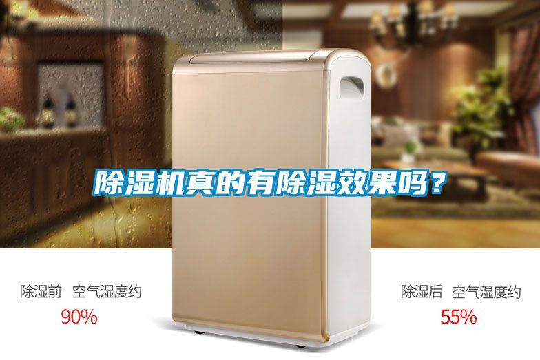 除濕機真的有除濕效果嗎？